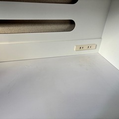 11/28まで！！！ニトリ　食器棚　⭐︎食器棚シートつき！の画像