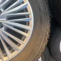 ミニバン用アルミホイール　スタッドレスタイヤ付き 　の画像