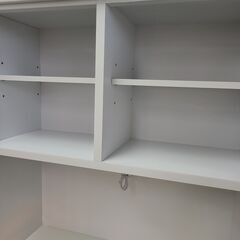 J1800【リユースのサカイ柏店】ワールドナショナル　キッチンボード　STG-55A　ホワイト　クリーニング済　の画像