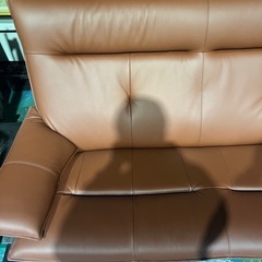 ソファー クラウドIH2Pレザー新象(しんしょう))幅1700奥700高さ950mmmm【極美品❗️】の画像