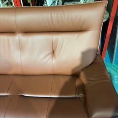 ソファー クラウドIH2Pレザー新象(しんしょう))幅1700奥700高さ950mmmm【極美品❗️】の画像