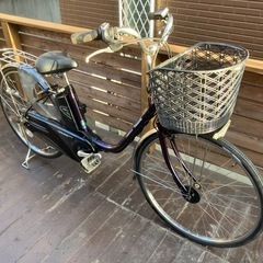 電動自転車　Panasonic VIVI DX            　ecoナビ搭載！　8.9ah 26inch美品！の画像