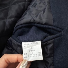 casper john キャスパージョン　メンズ　チェスターコートの画像