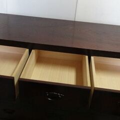 引き出し箪笥 / 民芸家具 / 鉄金具 / 和モダン / 整理箪笥 / 4段6杯☆札幌市限定配送OR札幌市白石区/店頭お引き取り歓迎/倉庫保管の画像