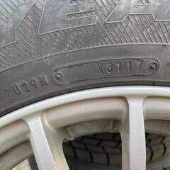 スタッドレスタイヤ ホイール4本セット 195/65R15の画像