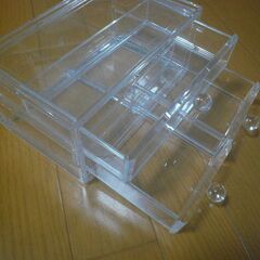 アクリルケース　化粧ケース　中古　の画像