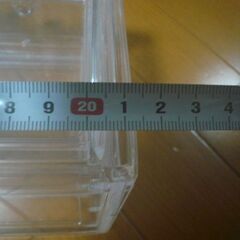 アクリルケース　化粧ケース　中古　の画像