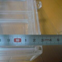 アクリルケース　化粧ケース　中古　の画像