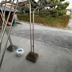 物干し竿一式の画像