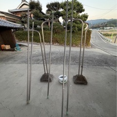 物干し竿一式の画像