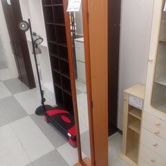 ★リユースのサカイ千葉中央店★  ミラー付き収納  H168×D19×W26 クリーニング済み TC5367の画像