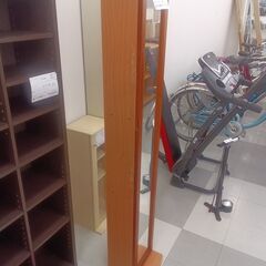 ★リユースのサカイ千葉中央店★  ミラー付き収納  H168×D19×W26 クリーニング済み TC5367の画像