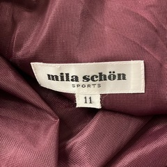 A2511-229 mila schon SPORTS フレア パンツ サイズ11 パープル 中古美品の画像