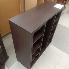 ★リユースのサカイ千葉中央店★  スライド式本棚  H85×D29×W80 クリーニング済み TC5368の画像