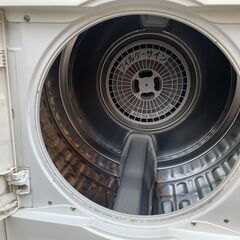 美品 Panasonic 衣類乾燥機 NH-D603 6kg 19年製 純正乾燥機台セットの画像