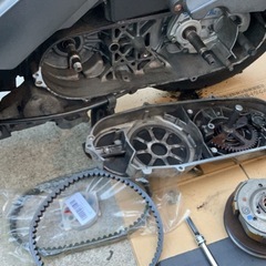 アドレスv125 消耗品交換済みの画像