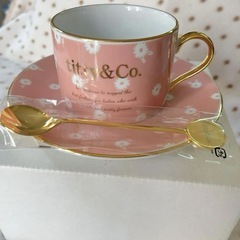 未使用ティーカップ&ソーサーの画像