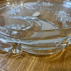 ワルターグラス　ガラスのお皿　大皿　プレート　ドイツ製の画像