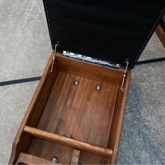 ハイエース　コンソールボックス　リアテーブルセットの画像