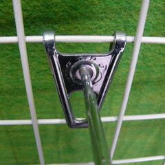 【タテヤマ】 (クロームメッキ) ネットフック ６８本セット 15cm/Φ4mm■ネット用フック■Y-462の画像