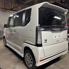 N-BOX CUSTOM 車検新規2年付きの画像