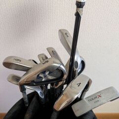左利き用ゴルフクラブセットの画像