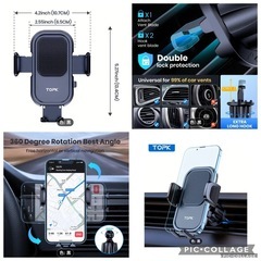スマホホルダー‼️車用  
新品の画像