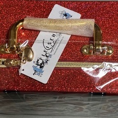 ベティブープきらきらバニティバッグ　レッドの画像