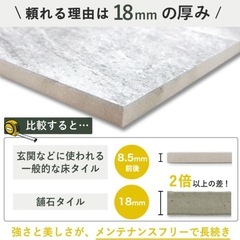 中古品　舗石タイル600角　の画像