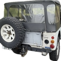 三菱ジープ J58 車検有りの画像