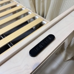 【中古美品】ベッドフレーム（マットレスも付けれます）の画像