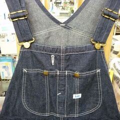 ☆Lee オーバーオール サロペット Sサイズ レディース コットン100％ LM7254 作業着 リー 無地 タグ付き ネイビー 札幌市 豊平区 平岸店の画像