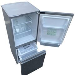 AQUA アクア ノンフロン冷蔵庫 126L 2ドア 2018年 AQR-13G(S)の画像