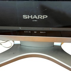 液晶テレビ 46型　LC-46XJ1 SHARP AQUOS フルハイビジョンの画像