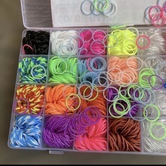 最終価格【新品】カラーゴムブレスレット　ゴムあみ　キットセット　知育玩具の画像