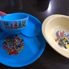 戦隊モノ 食器の画像