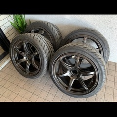 週末限定価格　18インチホイール　PCD100 9.5J の画像