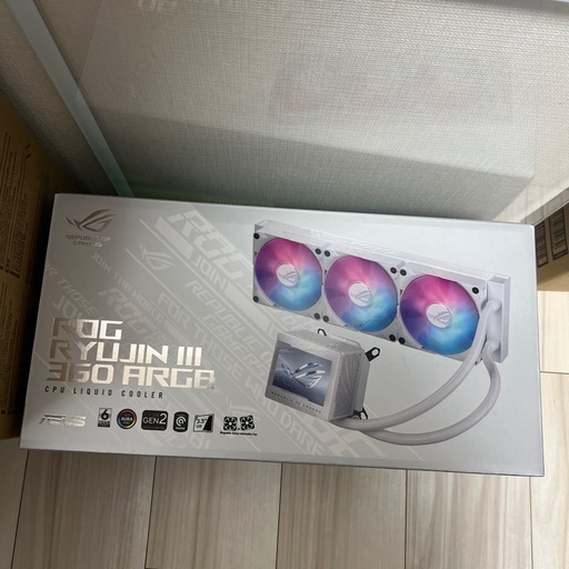 ASUS ROG RYUJIN III 360 ARGB WHT 白