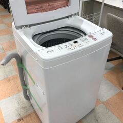 ＼家具＊家電のお店／【ｼﾞｬﾝｸﾞﾙｼﾞｬﾝｸﾞﾙ石川金沢店】洗濯機 アクア 6.0kg AQW-KS6H 2020年製 ※動作チェック済みの画像