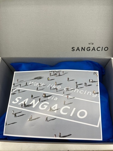 ★ジモティー割引10%★スニーカー 23.5cm via SANGACIO ホワイト《リサイクルショップドリーム次屋店》☆尼崎市若王寺☆