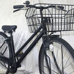 「中古」シティサイクル/27インチ/ブラック　の画像