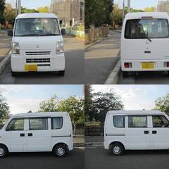車検２年付き　エブリイ　バン　DA64V　後期型　軽バン　【希少4WD切替モード付き】　配達　配送　軽貨物　運搬　畑仕事の画像