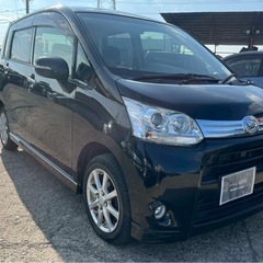 【支払総額17.8万円】h24年式ムーヴカスタム7万キロ！機関良好 車検令和9年11月 修復歴無し 内外装良好 TV バックカメラの画像