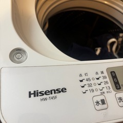 洗濯機 Hisence　HW-T45Fの画像