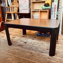 NITORI 天板リバーシブルこたつ ジュリバR8060 BK（2020年製）の画像