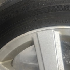 ヴォクシー純正アルミホイール　タイヤ
の画像