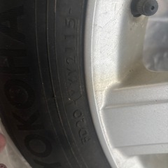 ヴォクシー純正アルミホイール　タイヤ
の画像