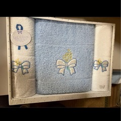 【新品】バスタオルフェイスタオルセットの画像