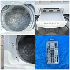 【❗️✨一人暮らしに最適✨❗️】TOSHIBA 全自動洗濯機 4.5kg 2019年製 人気モデル！✨簡易清掃・動作確認済み❗️の画像