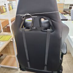 J1804【リユースのサカイ柏店】ゲーミングチェア　GTRACING　ブラック/グリーン　クリーニング済　の画像